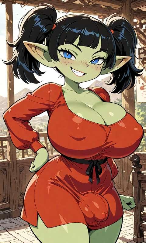 Kimiko inspired Goblin Futa