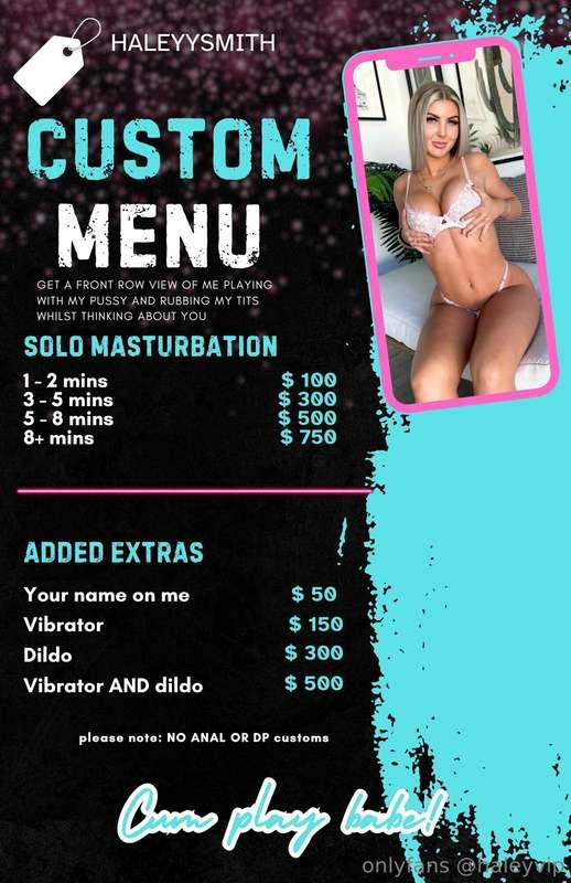 ## HIT ME UP BABE! 😉