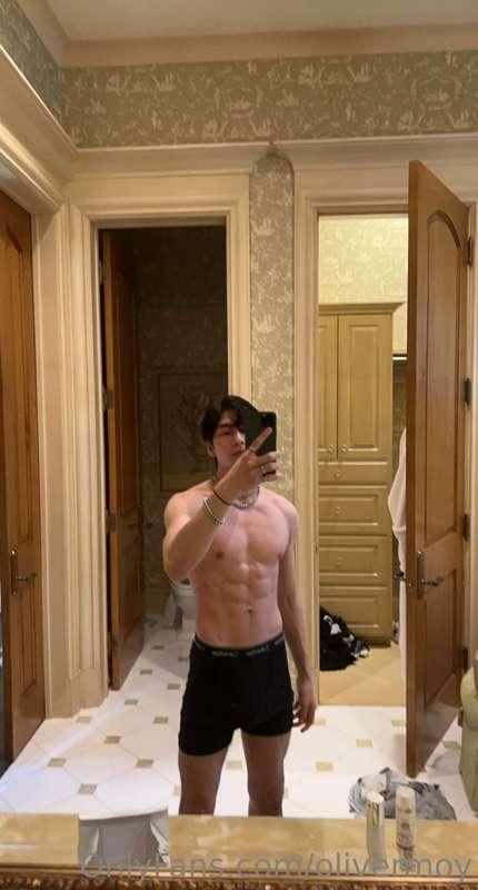 Settled into the new house, also shoutout to Calvin Klein fo..