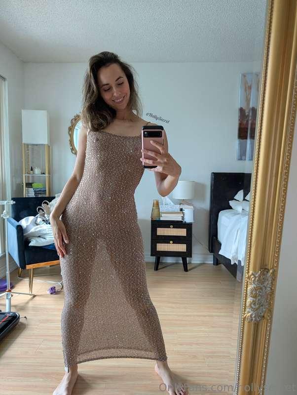 See through dress🥰