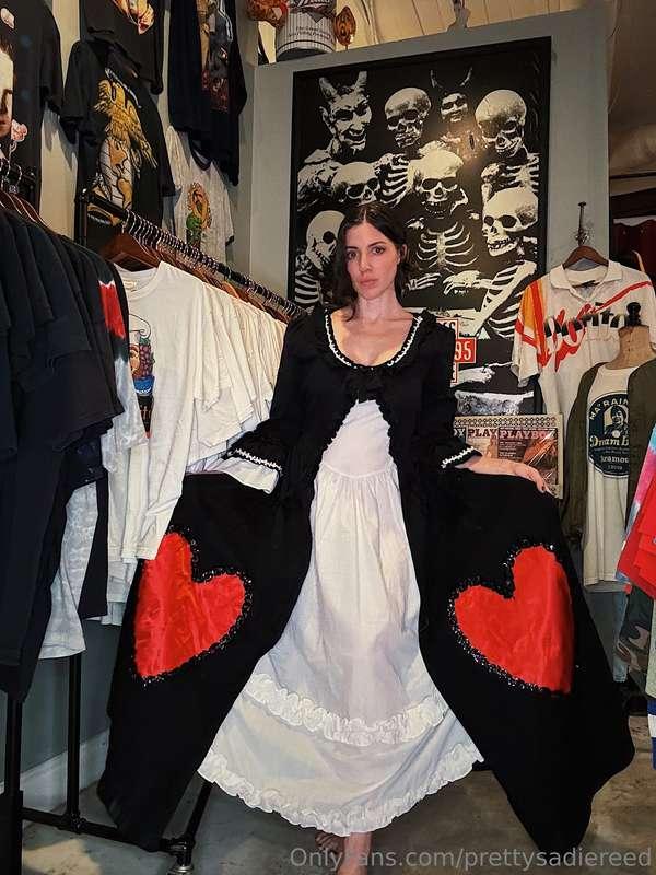 Should we talk about the vintage Queen of Hearts costume I'm..