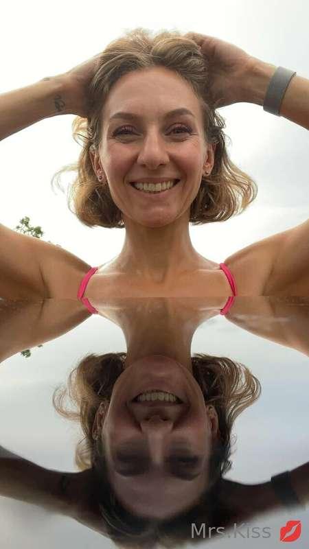 I think the pool photo turned out pretty cool