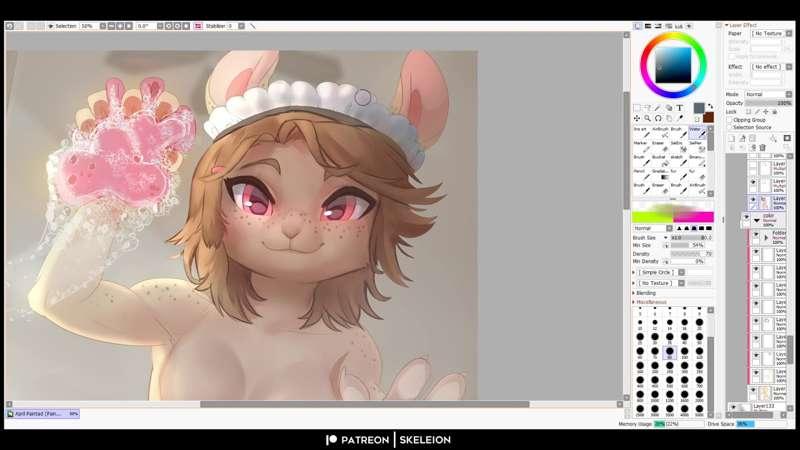 April Painted (Speedpaint)