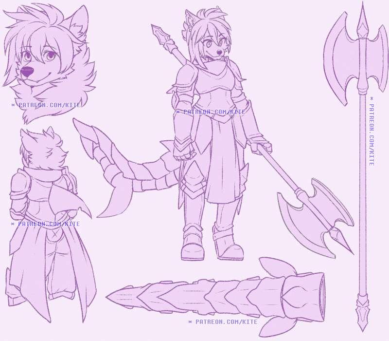 Armor concepts - FlailingFox x2