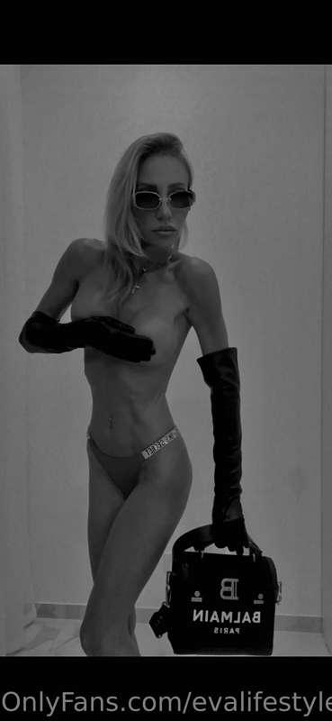 I think I'll have to take your pants off as soon as you get ..