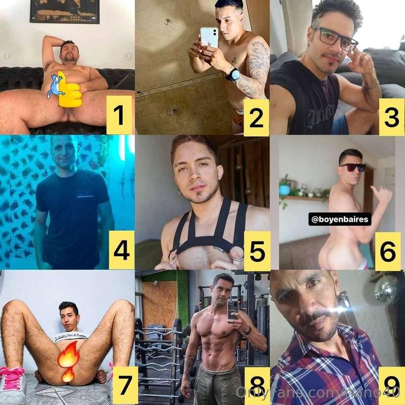 1)@maturedbearjuan  2)@baddddboy 3)@nano40 4)@ematoyboy87  5..