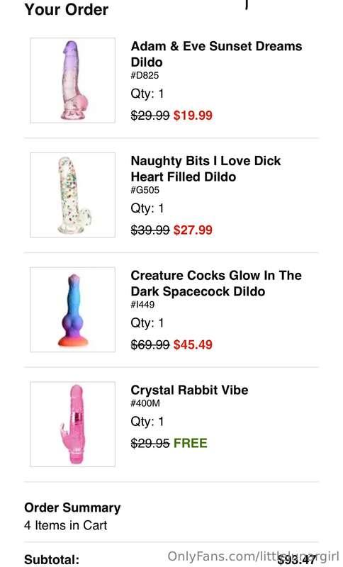 If you want to contribute to the cause, I have a few new thi..