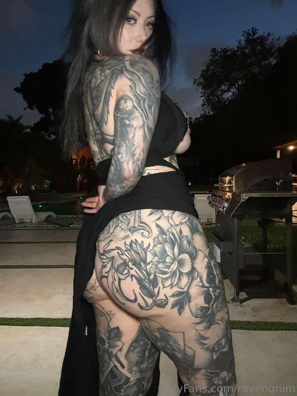 It's date night, we're walking back to the car... and I stop..