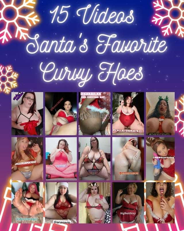 🎄 𝙎𝙖𝙣𝙩𝙖'𝙨 𝙁𝙖𝙫𝙤𝙧𝙞𝙩𝙚 𝘾𝙪𝙧𝙫𝙮 𝙃𝙤 𝙃𝙤 𝙃𝙤𝙚𝙨 🎄15 of Santa's favorite ..