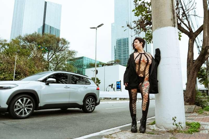 if you were driving down the street and you saw me like this..