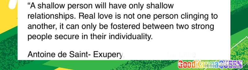 100% times infinity!!!!

#shallowpeoplearenotmypeople

xo