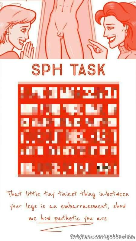 SPH task is waiting for you! Unlock it now. 😈