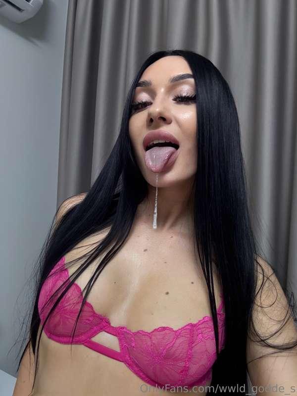 You're only worth my saliva. Catch it 🧎
