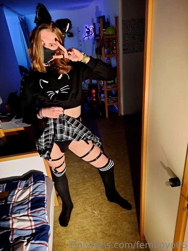 Havent you always dreamed about owning a horny Catboy, who a..