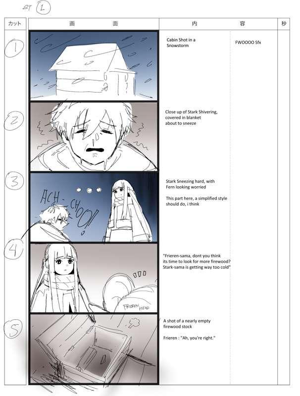 Maplestar's Fern & Stark Storyboard