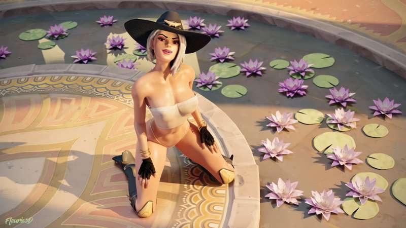 Ashe And Lilies II