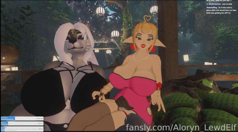WOOPS!  Forgot to upload this VoD from Tuesday the 27th.  Enjoy a nice slower paced hangout with a few friends.  Get subbed to see ALL my content lewdies.  I love you all very much, thank you for supporting me.  &lt;3

#Elf #VR #Bimbo #Big_Boobs