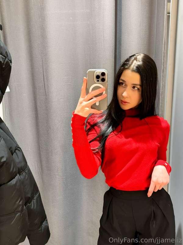 The color red highlights my характер☺️ Bold, daring and a li..