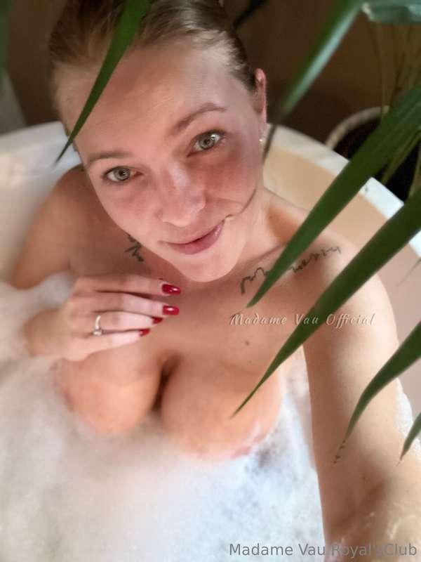 Would you like to come into the tub with me?