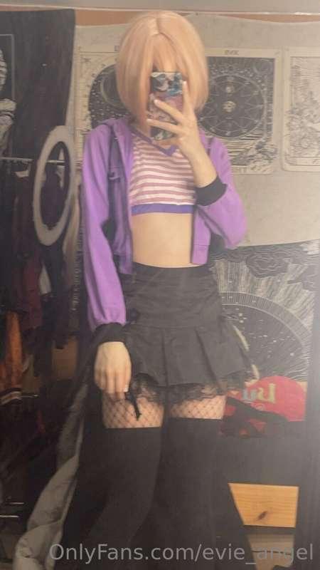 did a little cosplay uwu