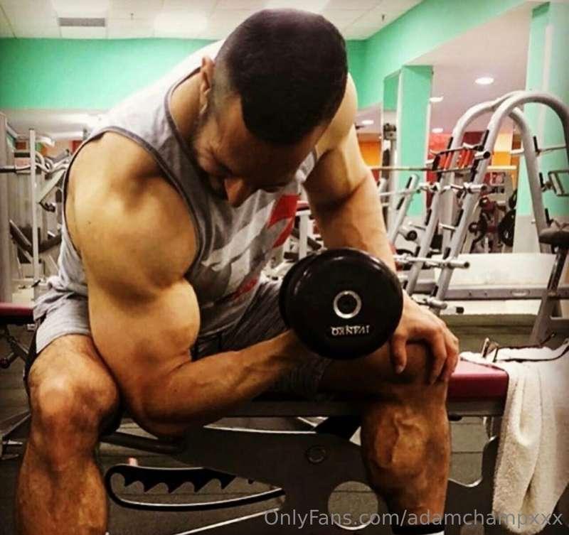 Visit my official OF profile @realadamchamp for exclusive co..