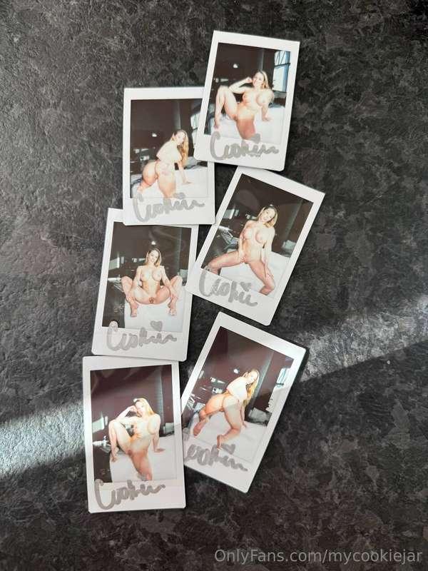 Are you gonna try to win a SIGNED POLAROID from me tonight o..