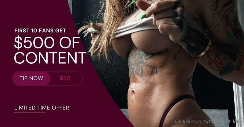 Im giving away $500 worth of content to 10 lucky fans!!!