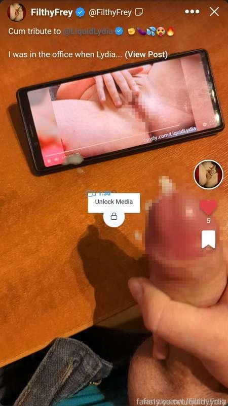 Mmm I enjoyed seeing @FilthyFrey cumming to one of my milky videos when he was at work... 🥵🔥😋🍼🍆💦

#fyp #milf #mature #boobs #tits #nude #naked #stretchmarks #mummytummy #mommytummy #mummy #mommy #lactation #lactating #milk #milky #hugenipples #nipples #bigareolas #engorged #sexy #gigantomastia #whore #slut #kink #fetish #cock #dick #wanking #masturbation #masturbating #men #guys #couples #cumtribute #office #risky #cumshot #cum