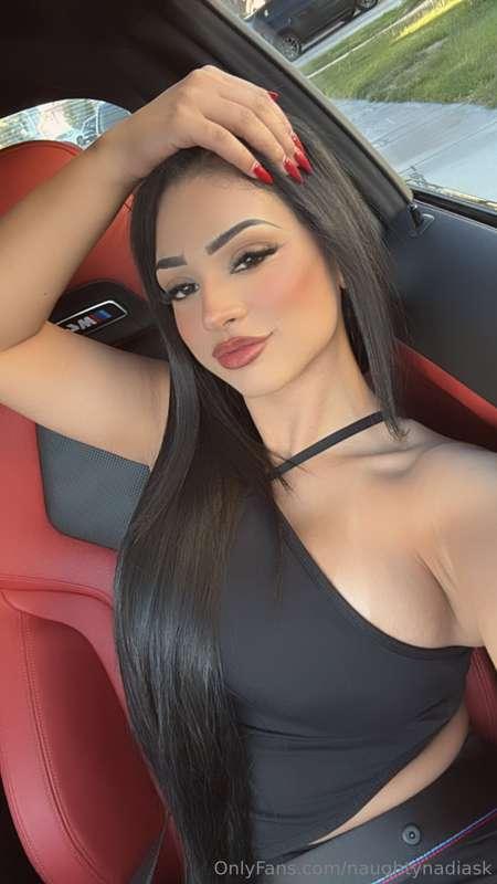Some girls take the back seat… I take control 😘
