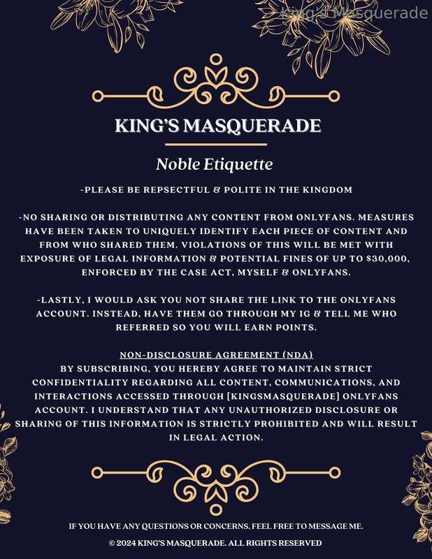 Good Evening & Welcome to the Kingdom 😈. By Subscribing, You..