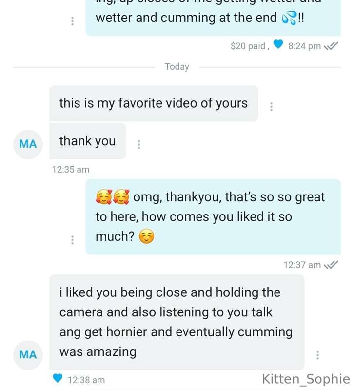 omg this review of my new video has made me so happy 🥰🥰 I’m ..