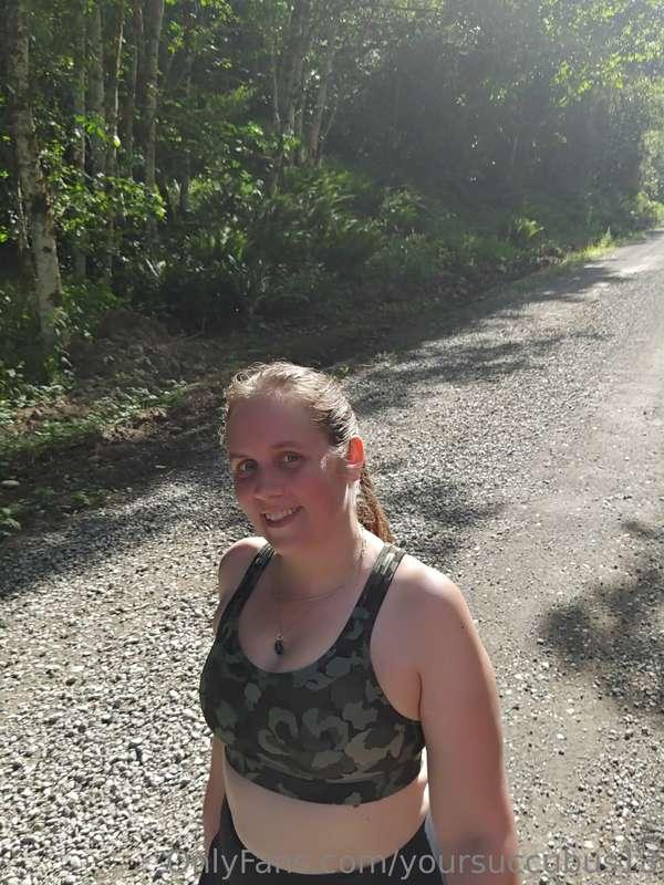 Just another daily 2.25 mile stroll with a little jog in the..