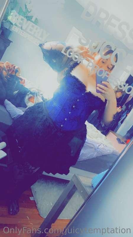 Well it looks like I need a new corset because of my weight ..