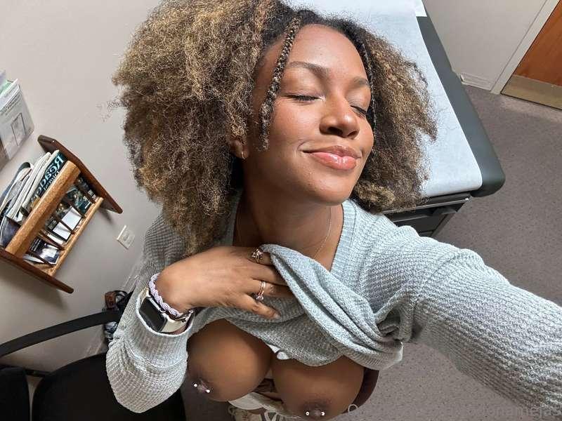 Currently acting a fool at the doctors 😂