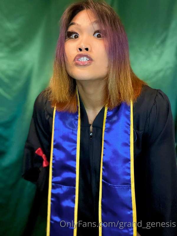 Did you know that I actually have a degree?? What dya think ..
