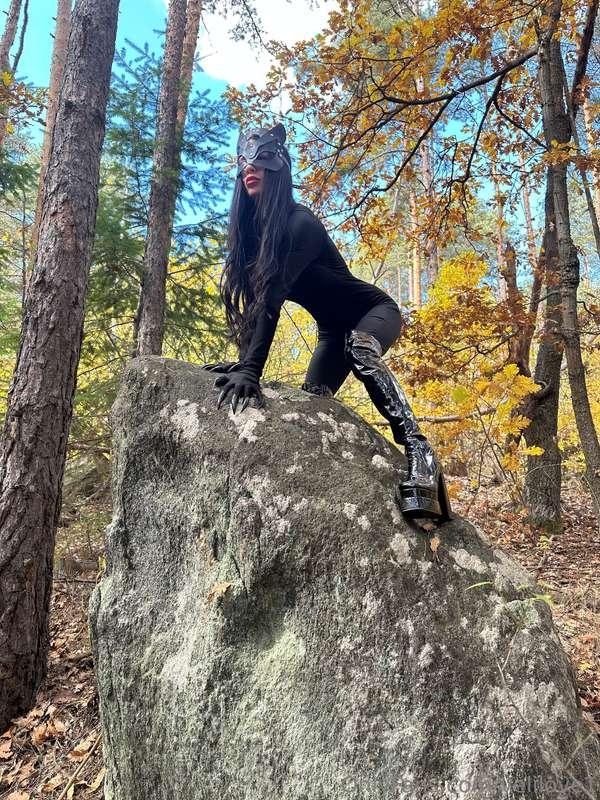 Happy Halloween from the cat woman 