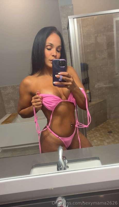 My outfit is hot, but my pussy is hotter. 😏🍑 DM me baby😍