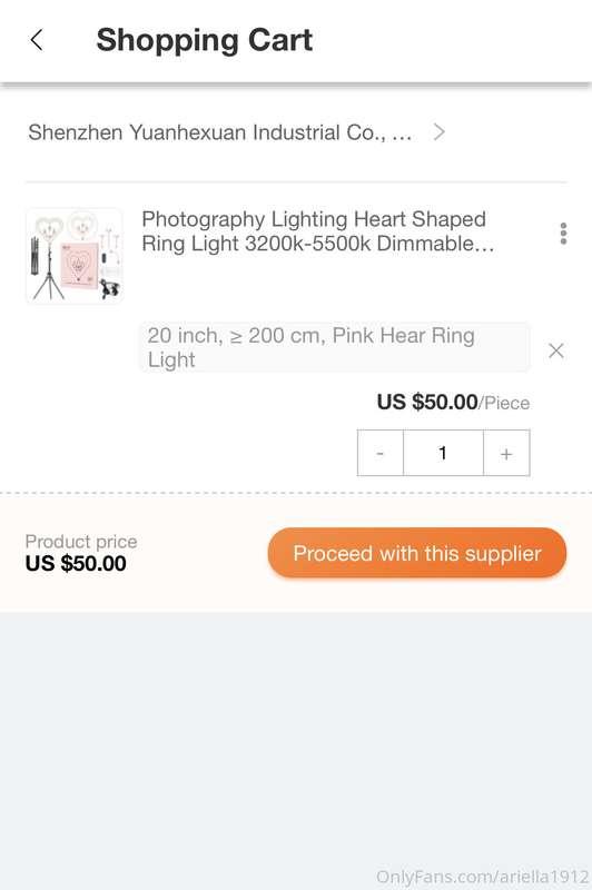 Please help me raise money for this cute ring light to help ..