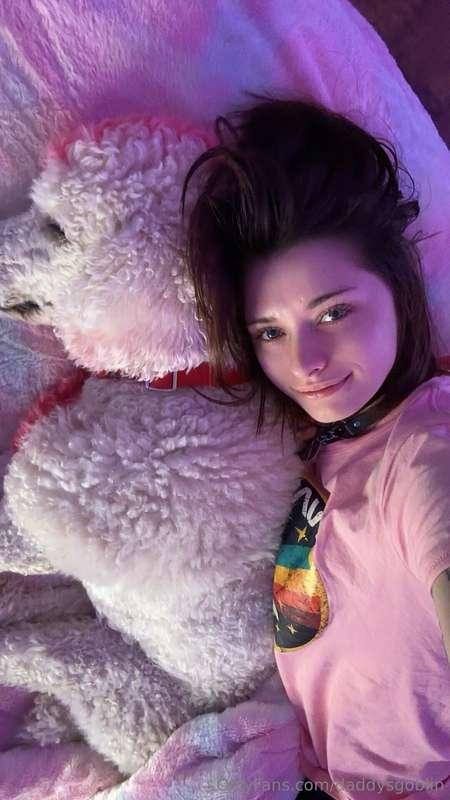 Good morning~ 🐩💖🌈🦈