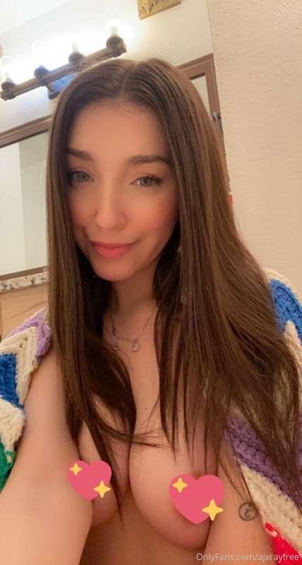 my mommy milkers are coming in nicely 😌

uncensored version ..