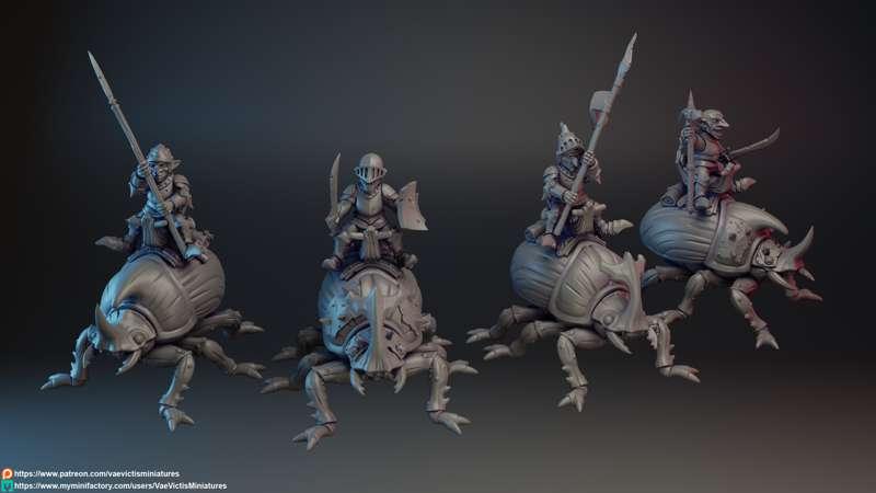 October teaser : Mounted goblins!