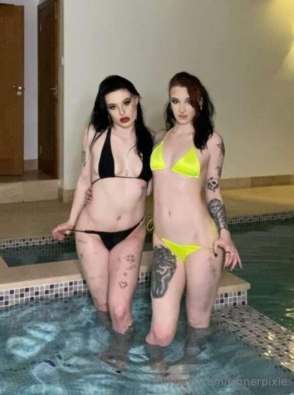 There’s nothing I love like getting wet with my friends… 