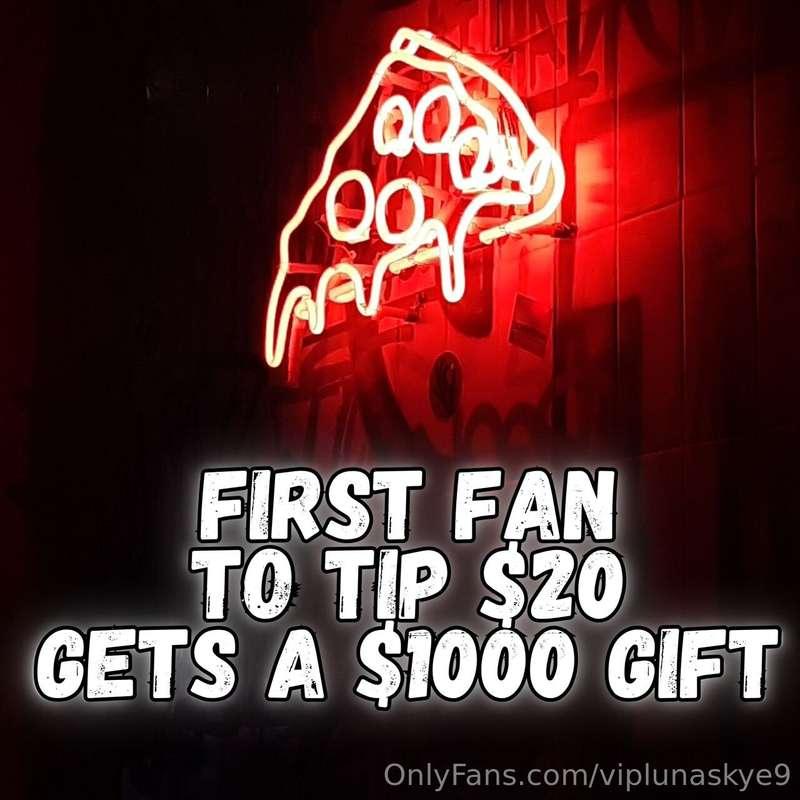 Will you be the first fan? ⏱️🥇**Only $20** *for* ***$1000 WO..