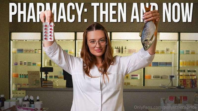 Pharmacy: Then and Now 💊✨Back in the day, people had to eat ..