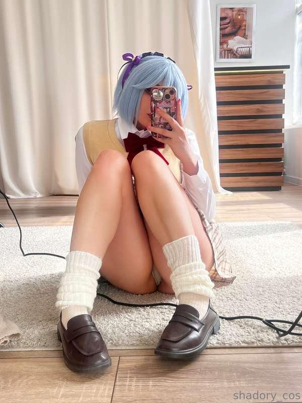 Backstage Kurumu Kurono 💞 I did a cosplay test, but if you l..