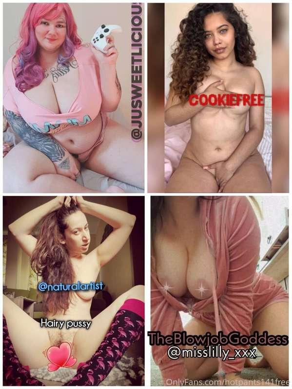 💦WET PUSSIES💦

🕹🎮  @jusweetlicious_  🎮🕹
🥵😻 @COOKIEFREE 😻🥵
🤤💦..