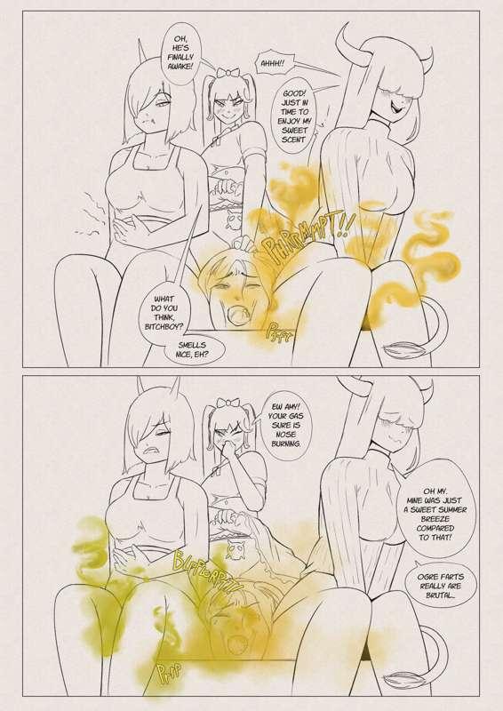 Request: Skunkgirl food fueled farts (part 2) sketch