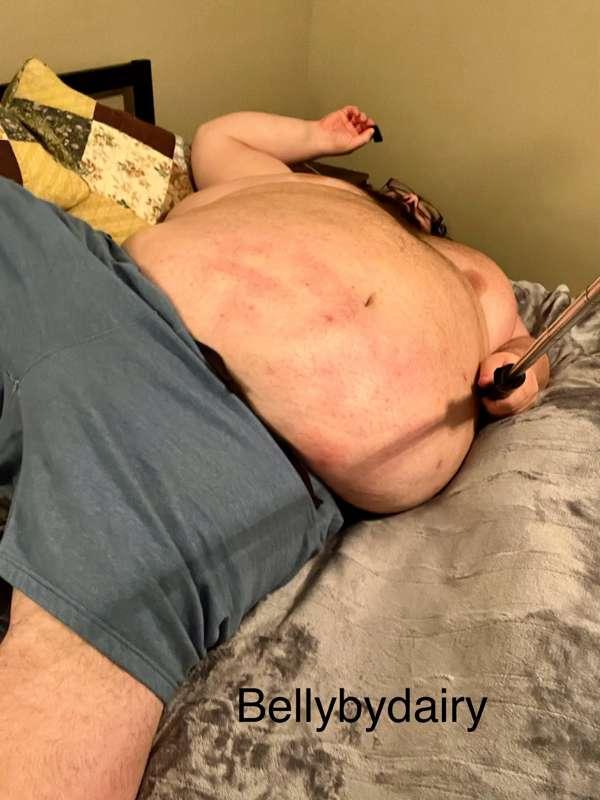 Feeling big in bed