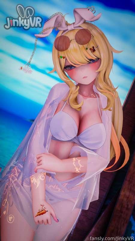 🐇What do you mean my clothes are see through? I don't mind if you see a little skin~💞