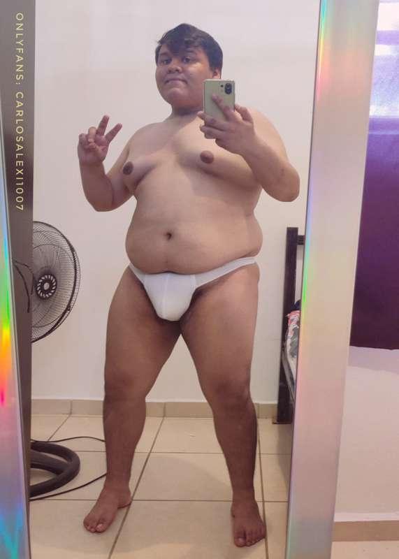 tanga blanca para iniciar la semana. ~ 💗